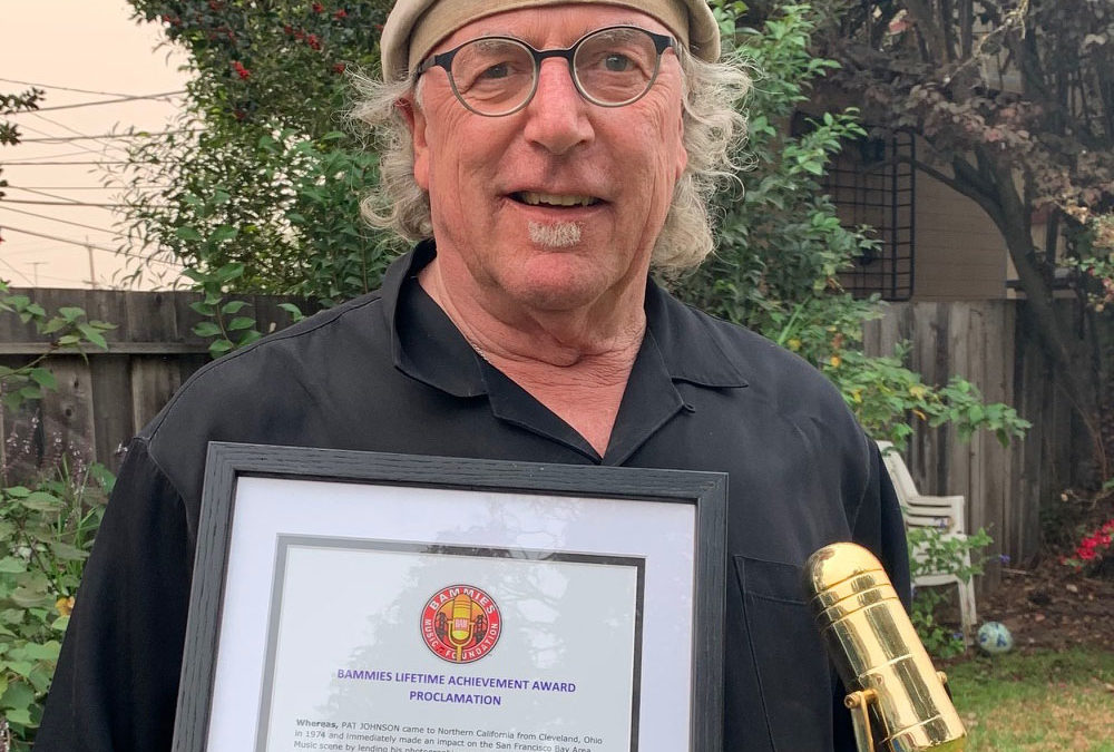 Pat Johnson Receives the  Bay Area Music Award -“Bammie”